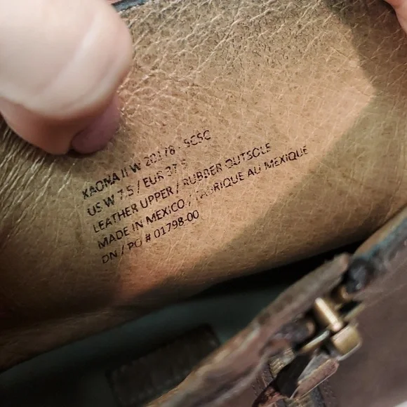 Olukai Womens Kaona II Ankle Side zip Leather Boots shoes sz 7.5 - Picture 10 of 10